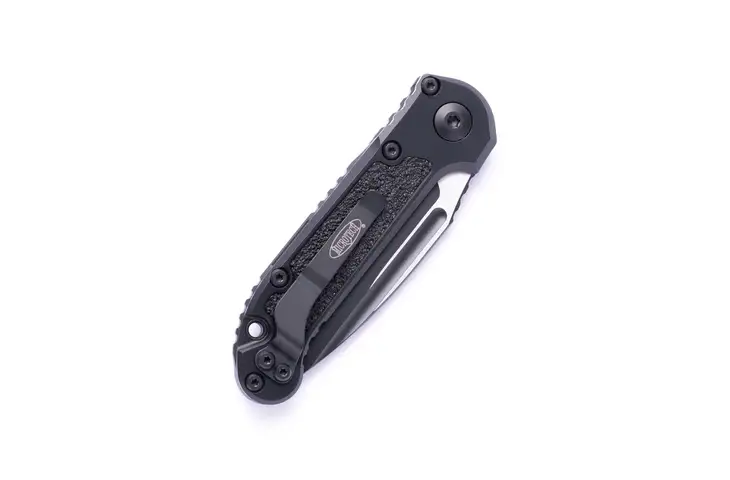 Microtech L.U.D.T. S/E Gen III Tactical Partial Serrated 3.5in Automatic Folding Knife 1135-2T w/ Fr - view 2